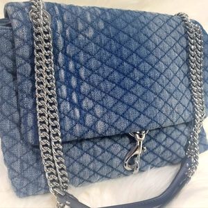 ❌️SOLD❌️ Rebecca Minkoff Quilted Denim Edie
